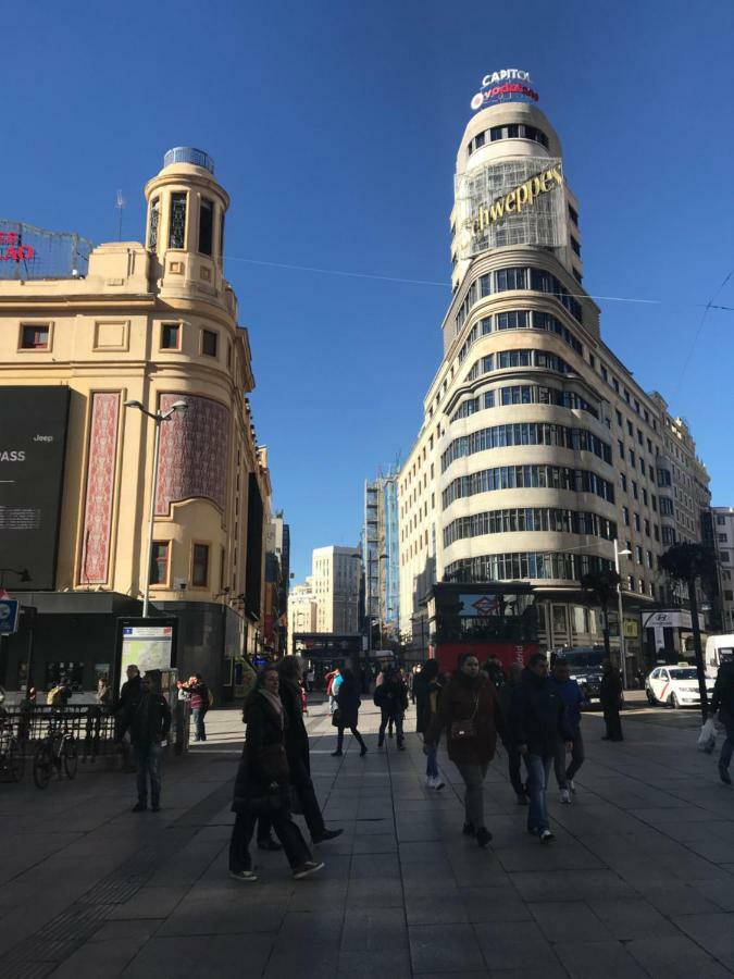 Gran Via Callao Centro Madrid Exterior foto